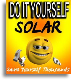A yellow smiley face with the words " do it yourself solar save yourself thousands ".