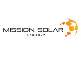A logo of mission solar energy